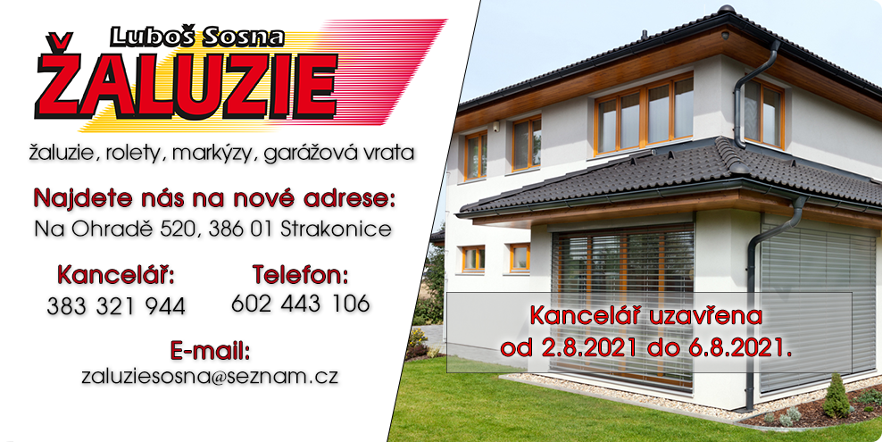 zaluzie Strakonice